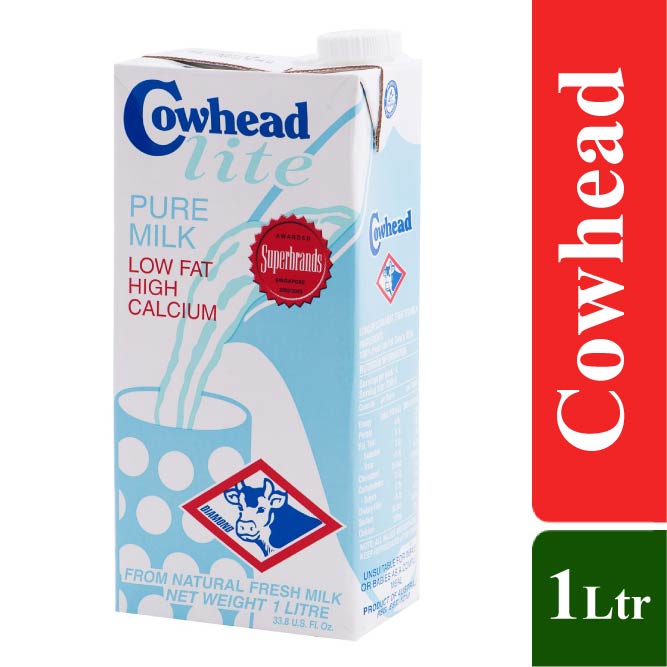 Cowhead Low Fat Milk 1 Litter ( New Zealand )