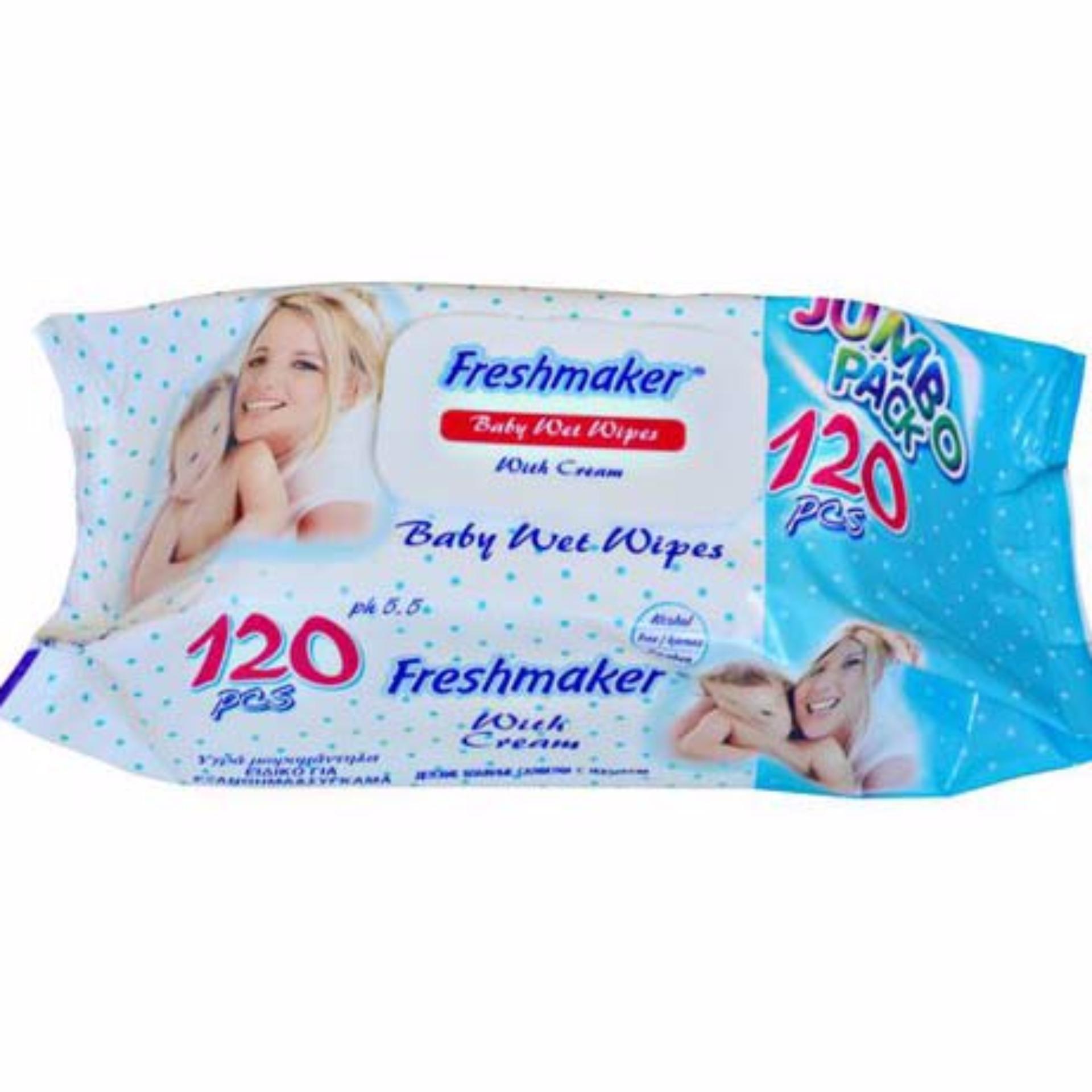 Freshmaker Wet Wipes 120 Pices