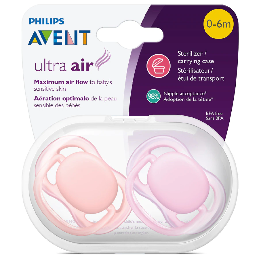 Philips Avent 0 - 6M Ultra Air Pacifier