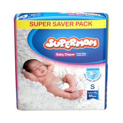 Supermom Baby Diaper Belt S (0-8 kg) 60 pices
