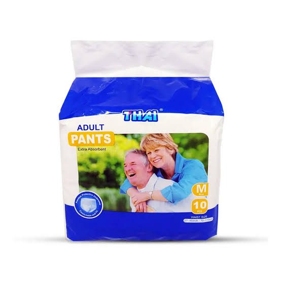 Thai Adult Diaper Pant M size 10 Pices