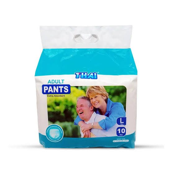 Thai Adult Diaper Pant L size 10 Pices